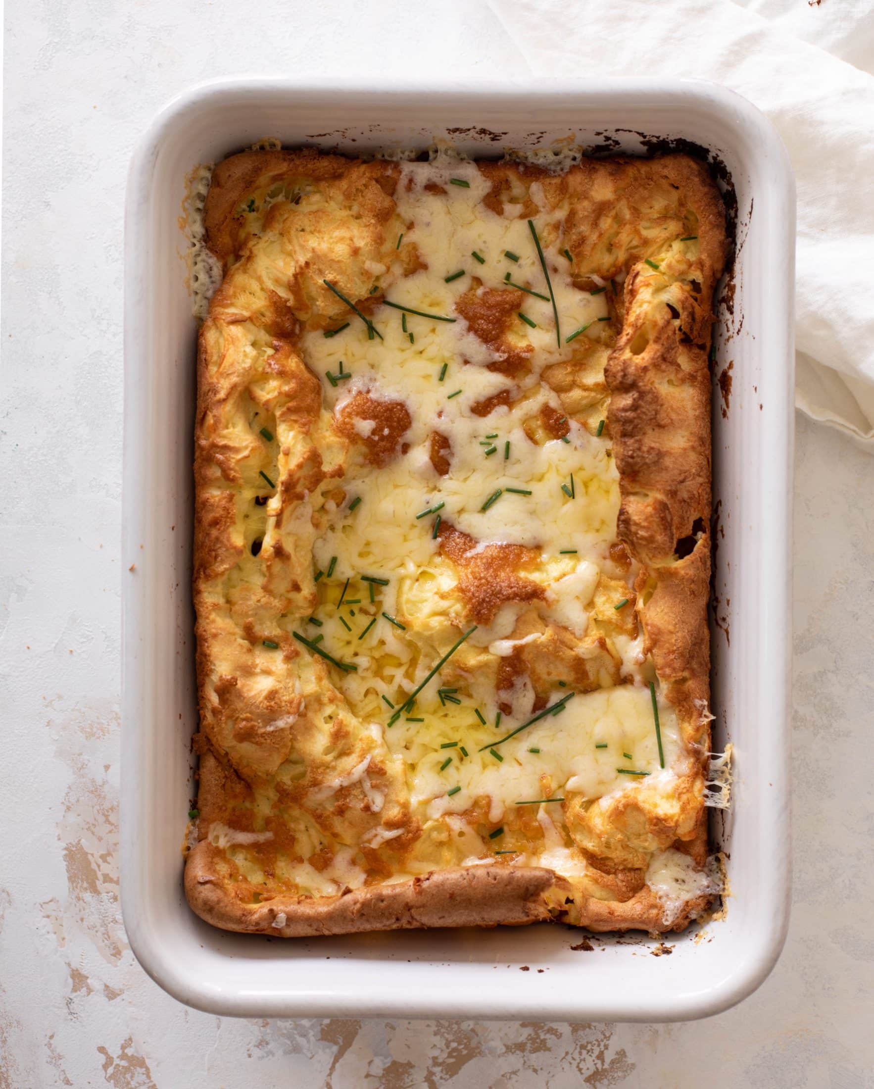 crispy ham and cheese dutch baby
