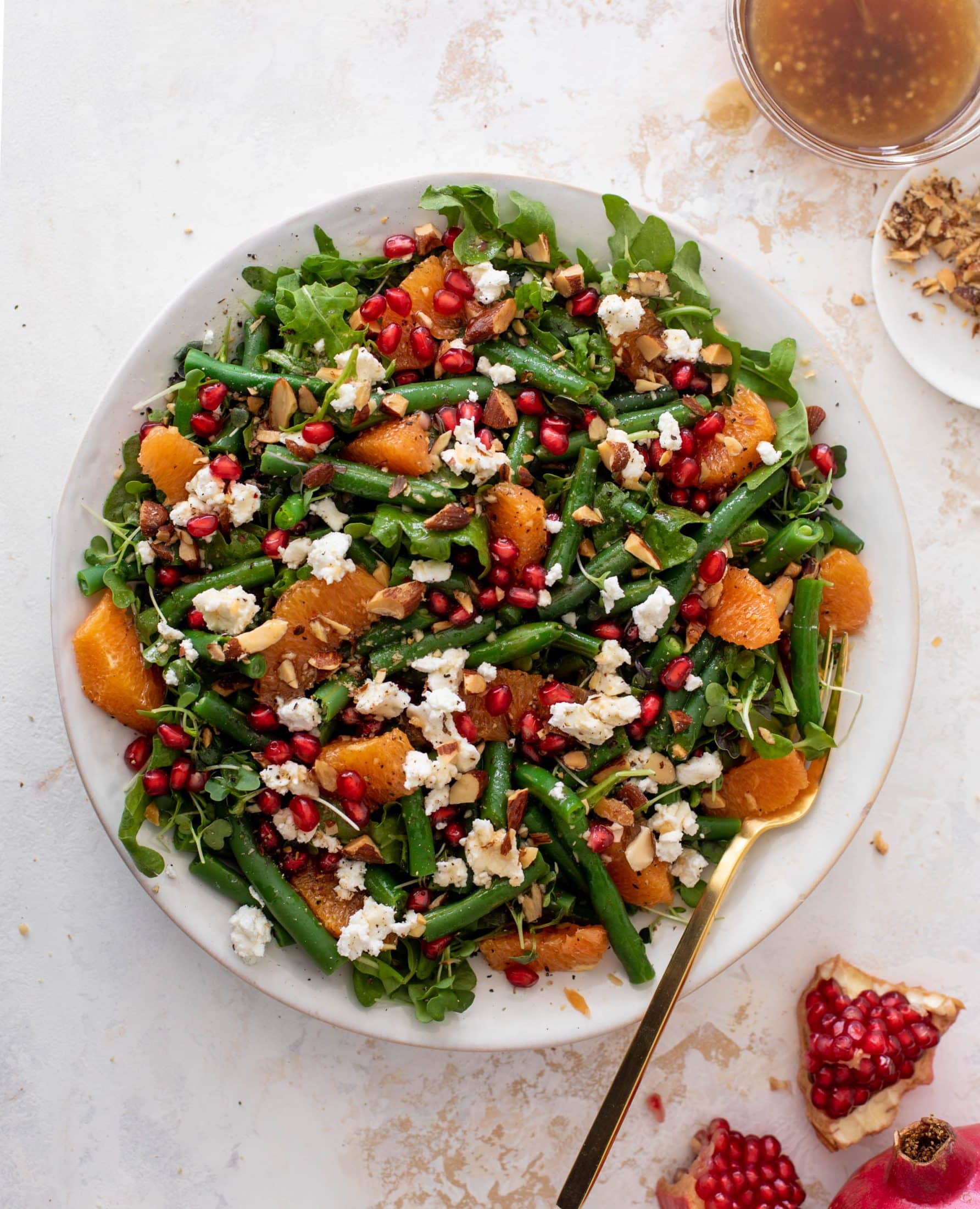 christmas green bean salad