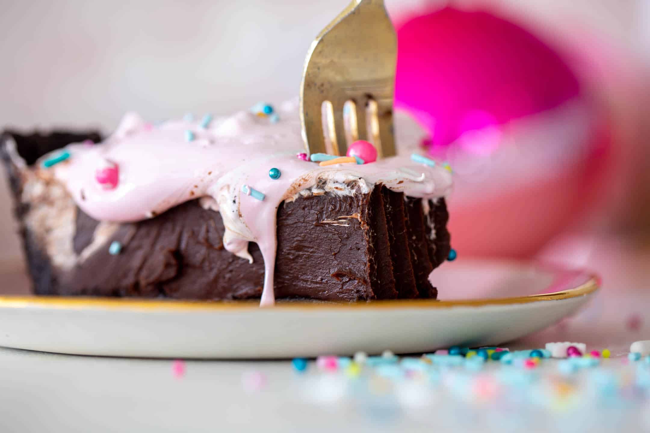 chocolate peppermint pie