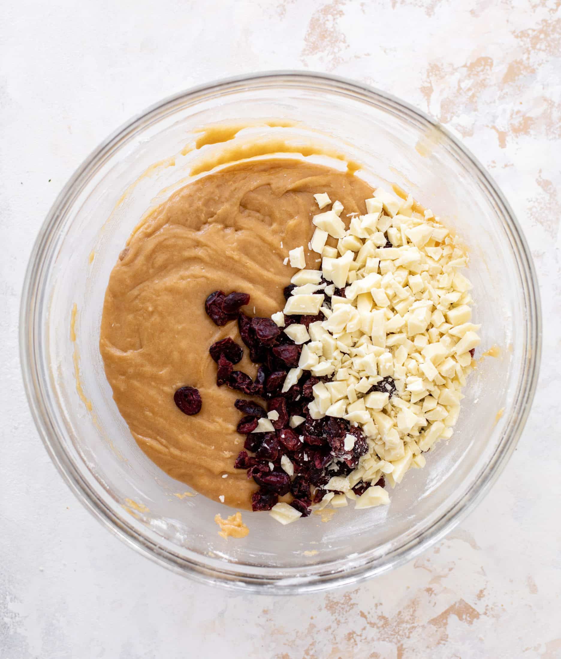salted cranberry white chocolate cookie bars