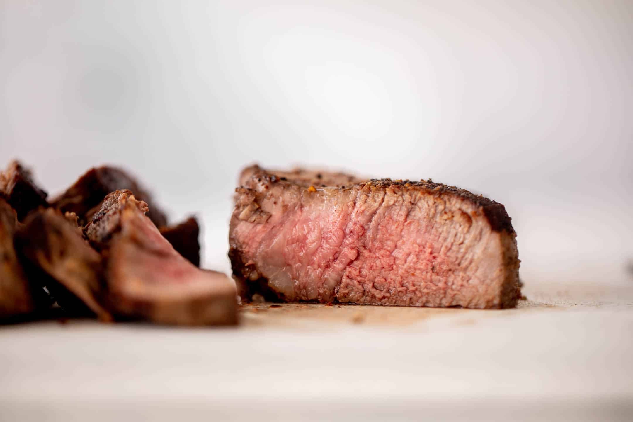 mascarpone risotto with seared filet mignon