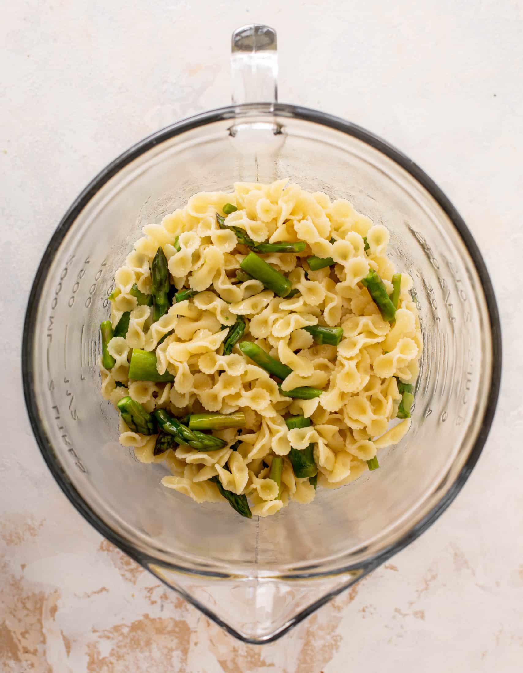 pasta chopped salad with sun dried tomato vinaigrette