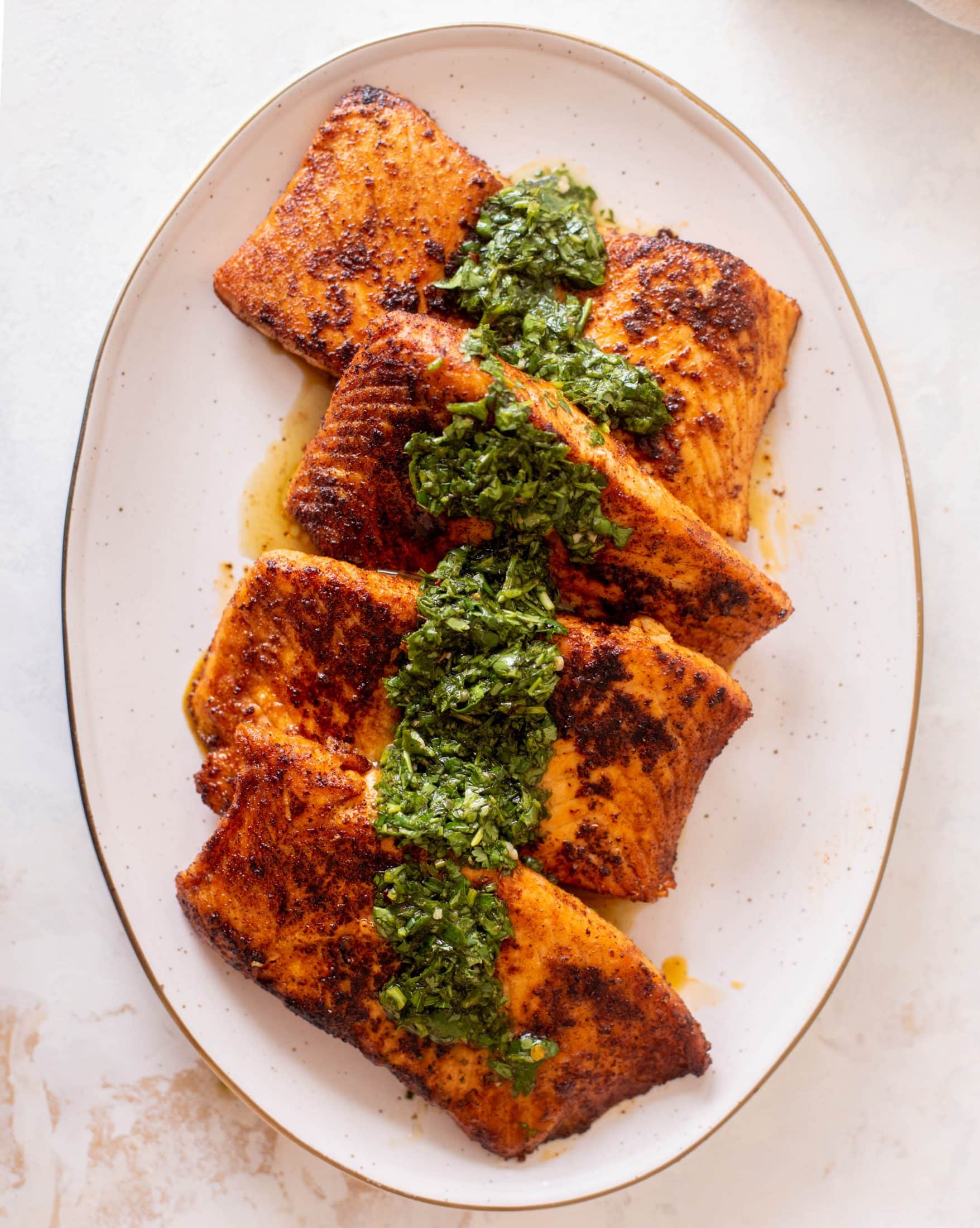 chimichurri salmon