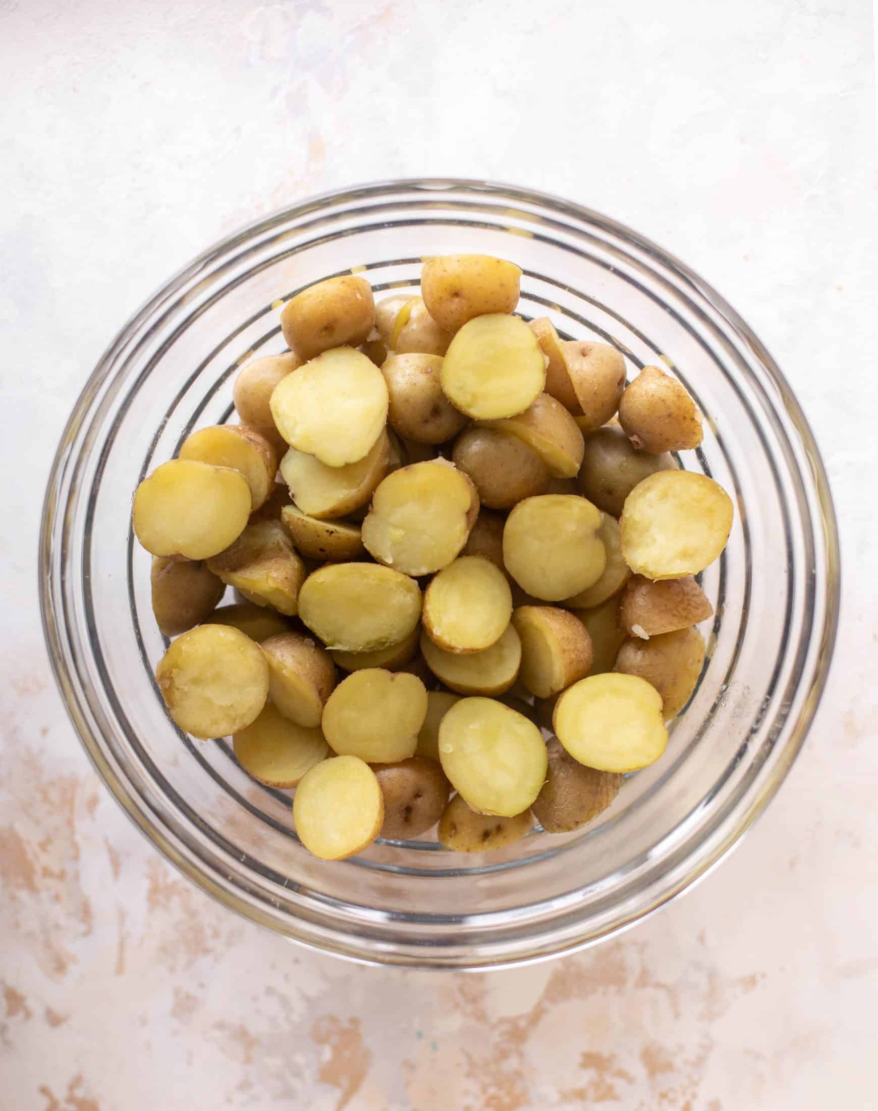 lemon chive potato salad