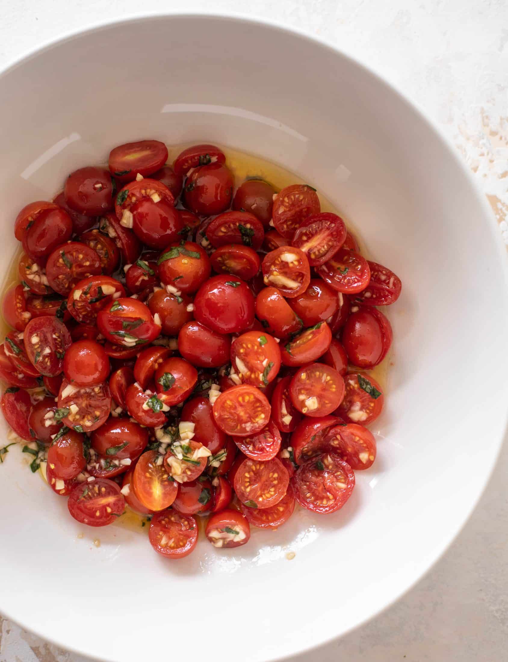 pasta with no cook tomato sauce