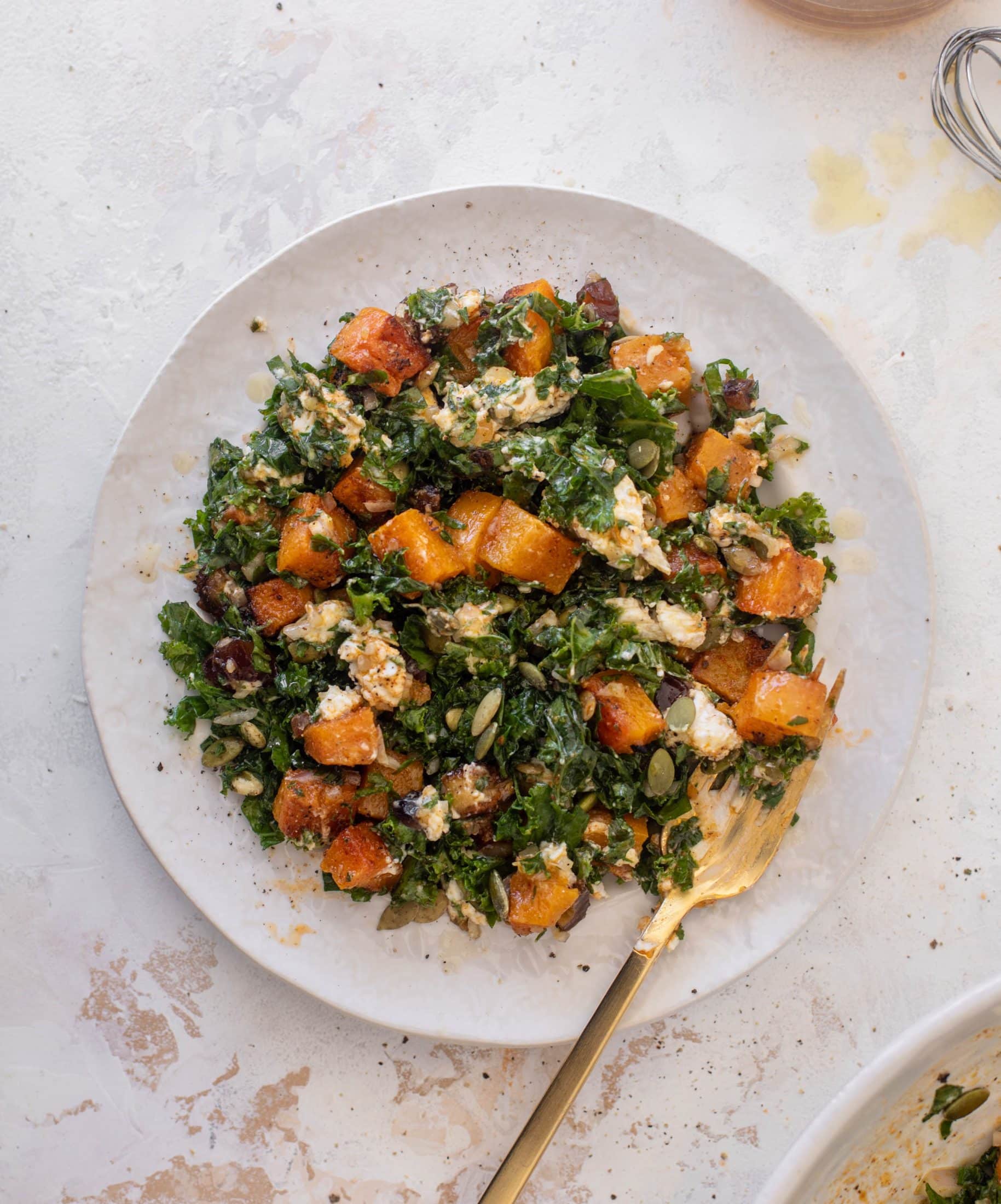 butternut squash chopped salad
