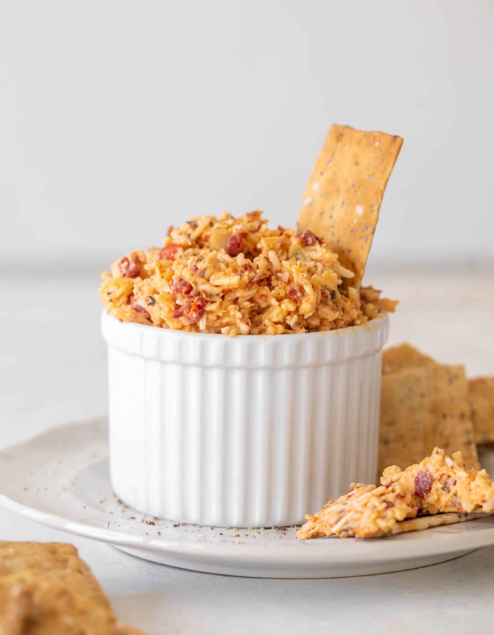 chilled pepperoni pizza dip