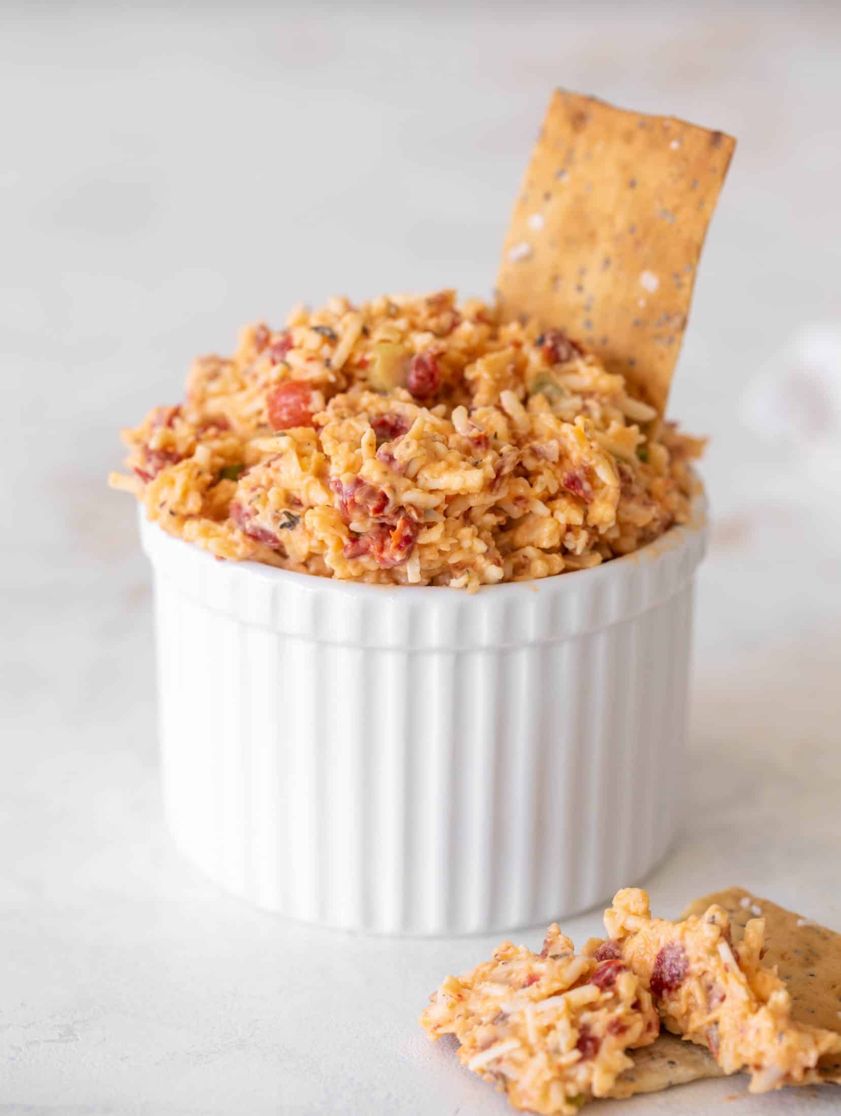 chilled pepperoni pizza dip