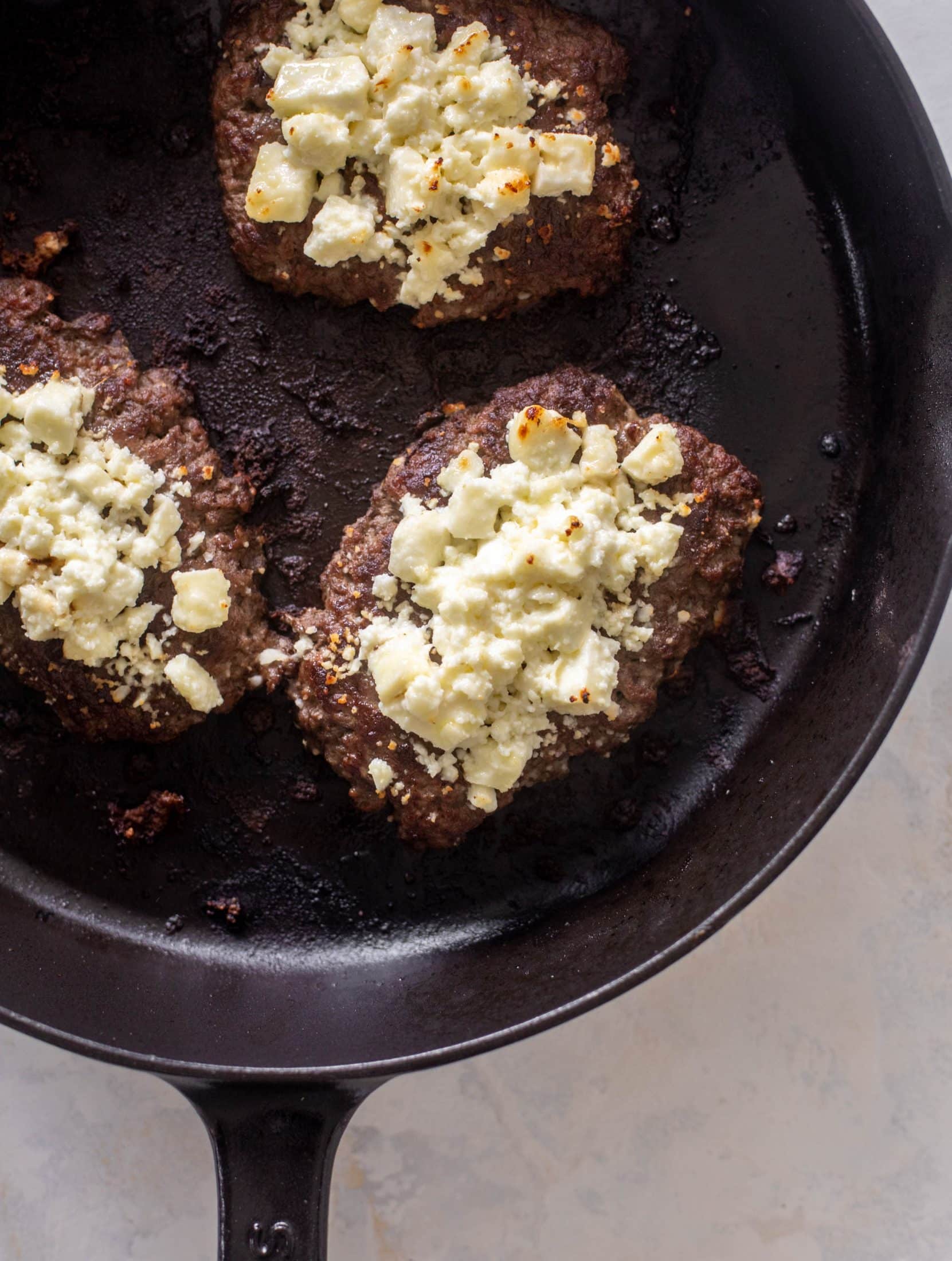 greek burgers on pita