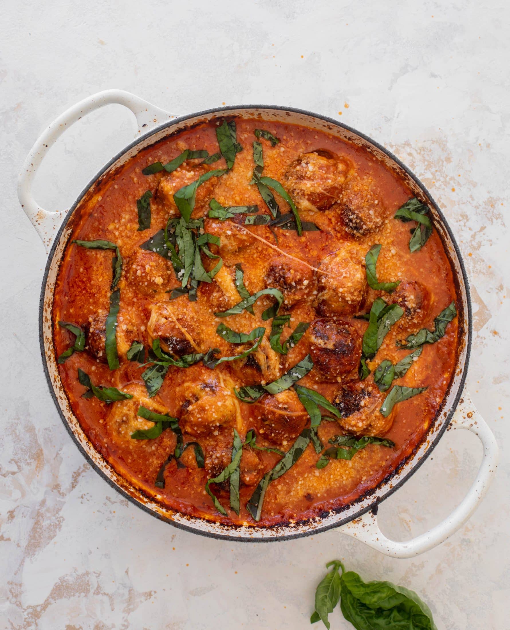 vodka sauce chicken parm meatballs