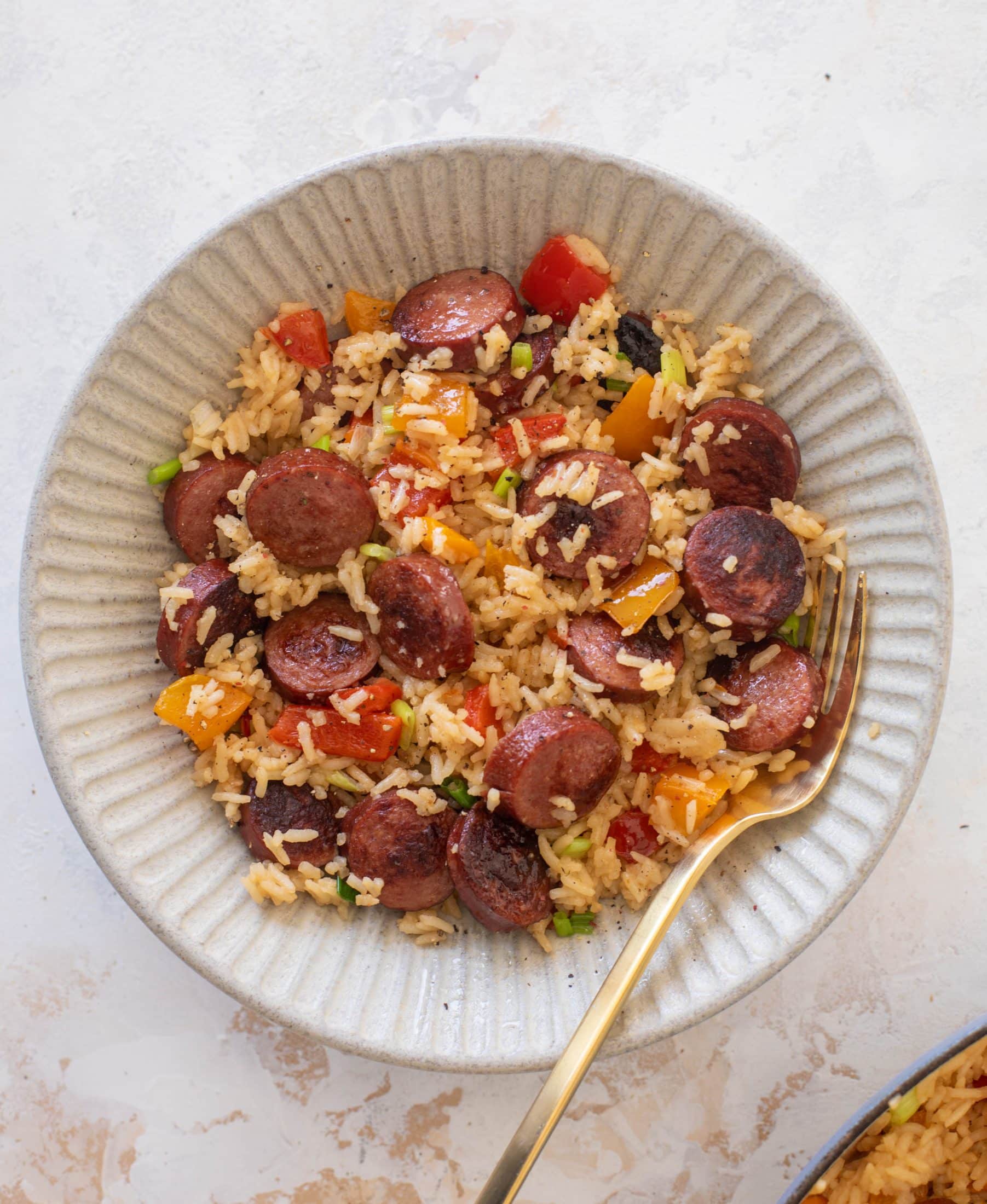 one pot smoked sausage and rice