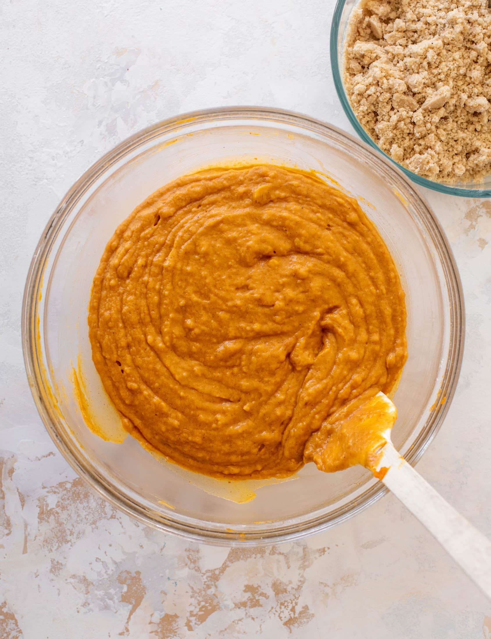 pumpkin coffee cake muffins