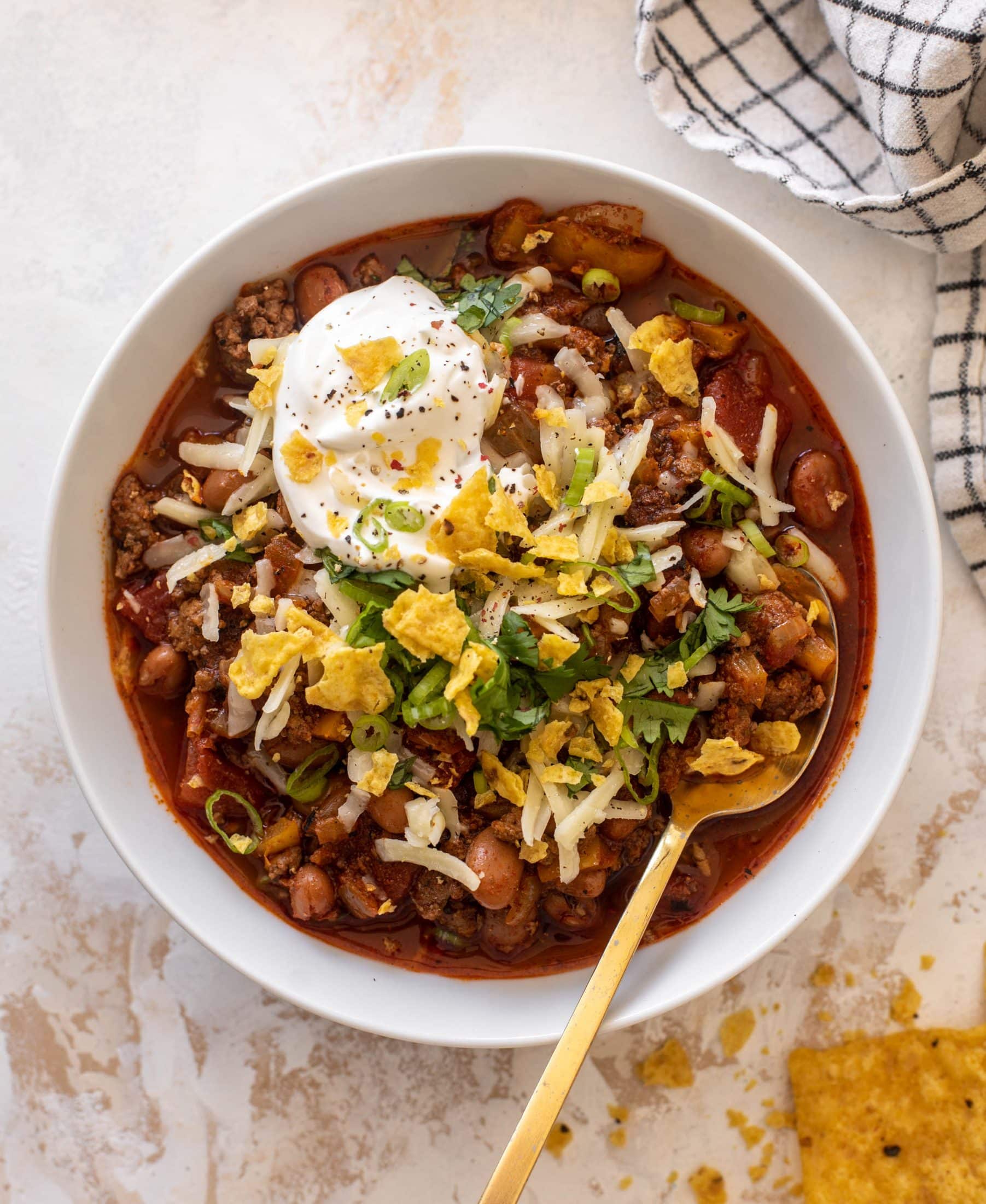 easy smoky skillet chili