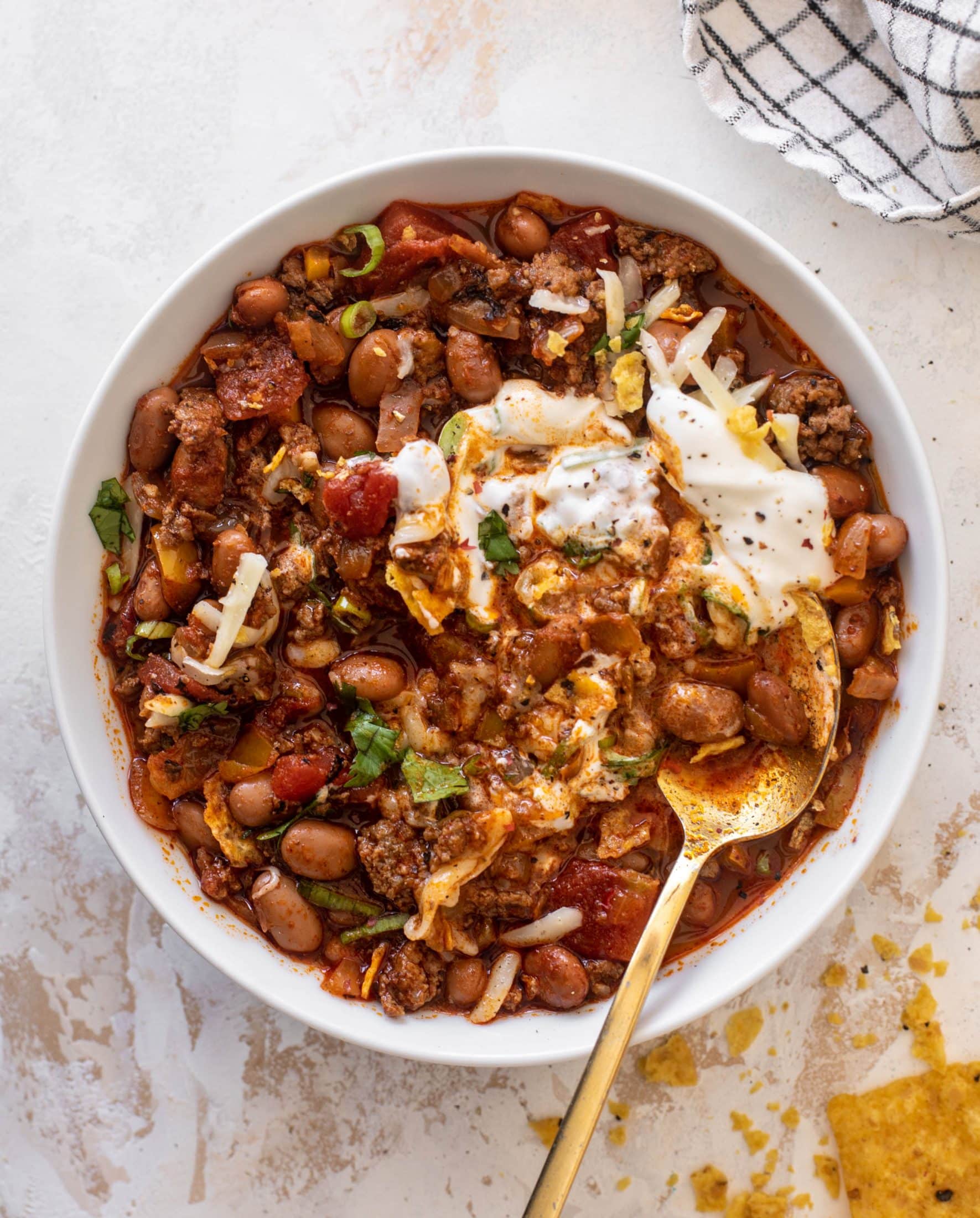 easy smoky skillet chili