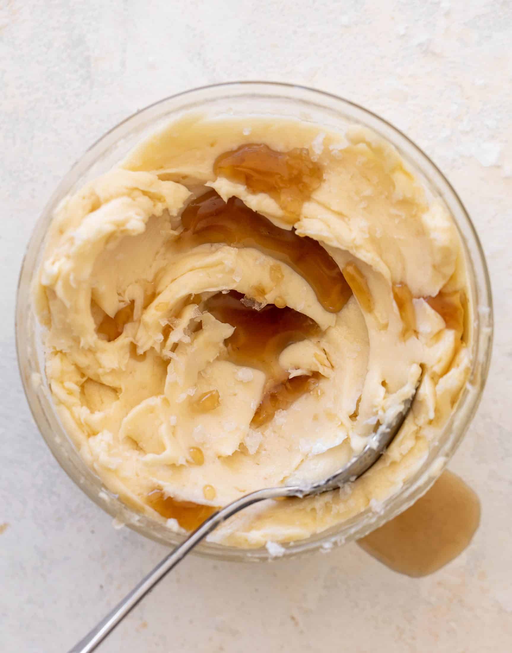 fluffy brioche dinner rolls with salted maple butter