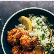 Baked coconut shrimp pin