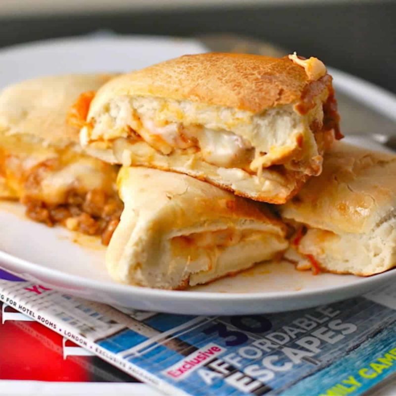 A picture of Sausage and Mozzarella Calzone