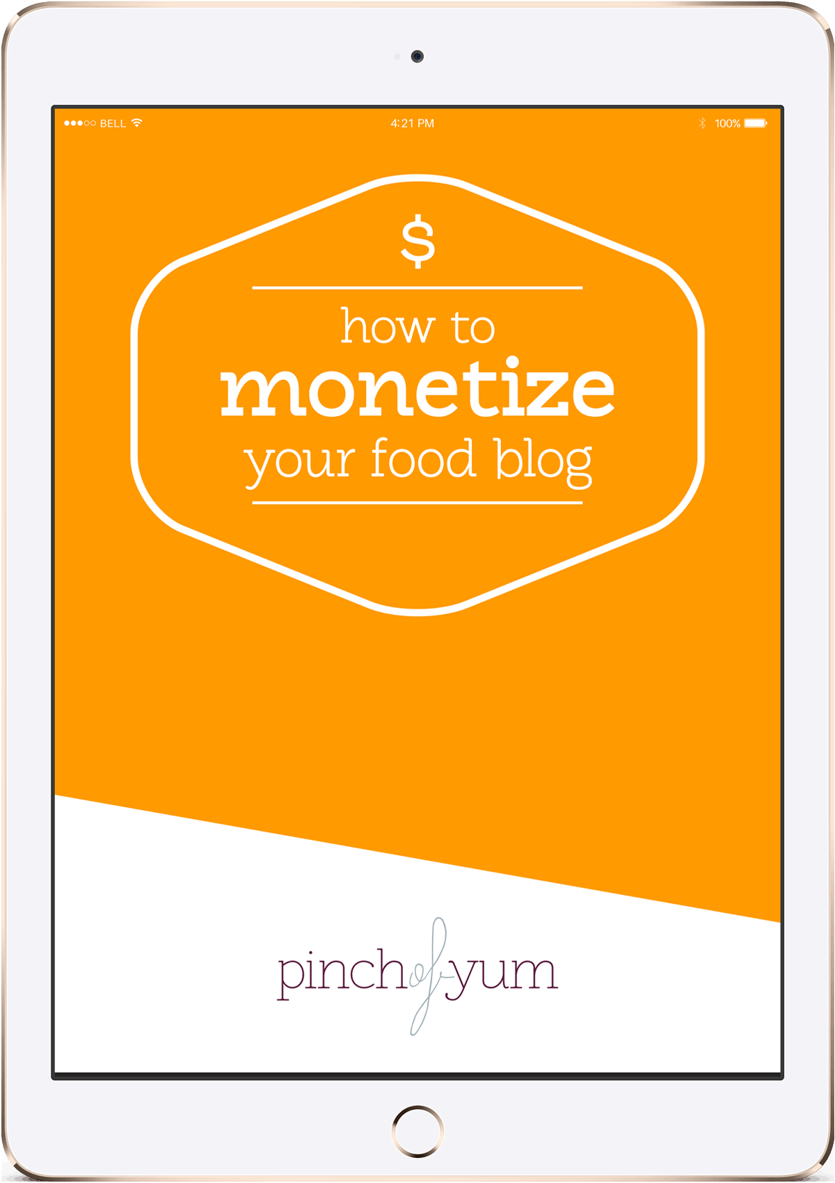How to Monetize your Food Blog on an iPad